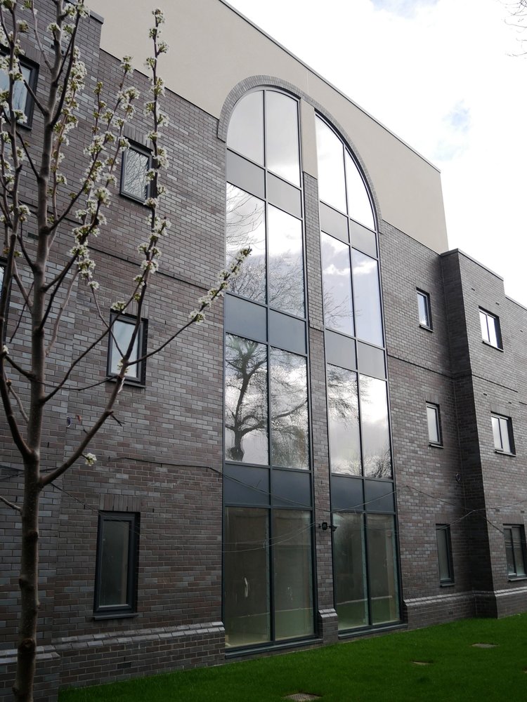 Residential apartment development beside the Victorian viaduct in Holbeck